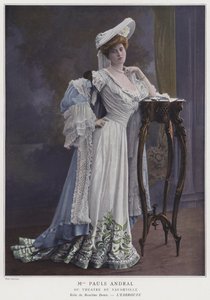 Paule Andrale como Roseline Denis em The Esbroufe (foto colorida)
